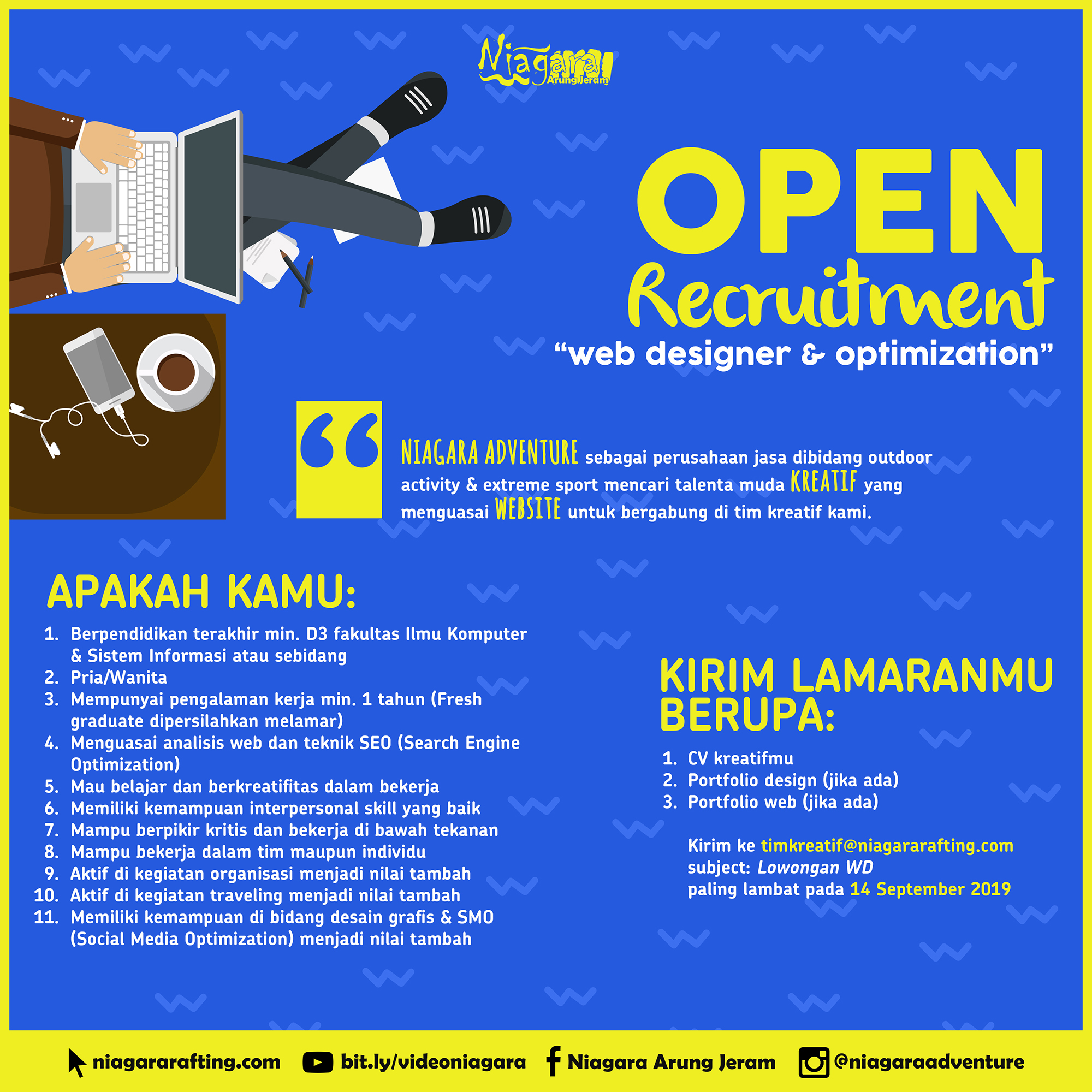 lowongan web designer